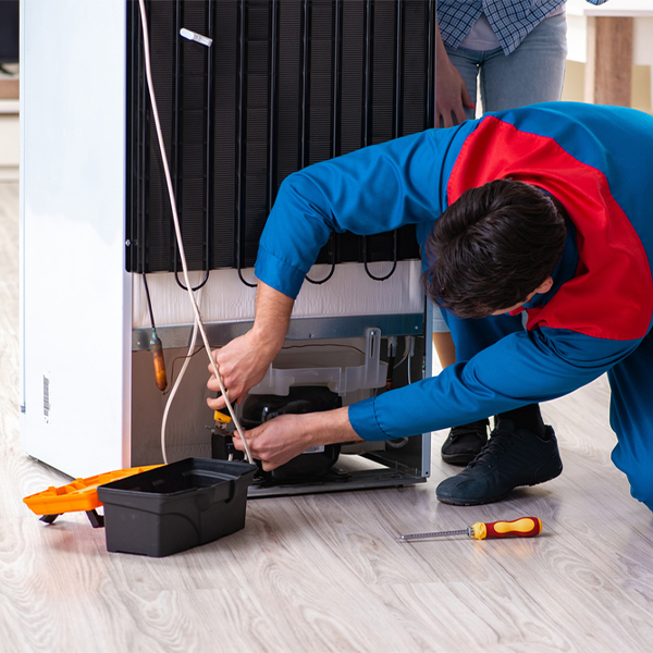 how much do you charge for refrigerator repair services in Parmer County TX